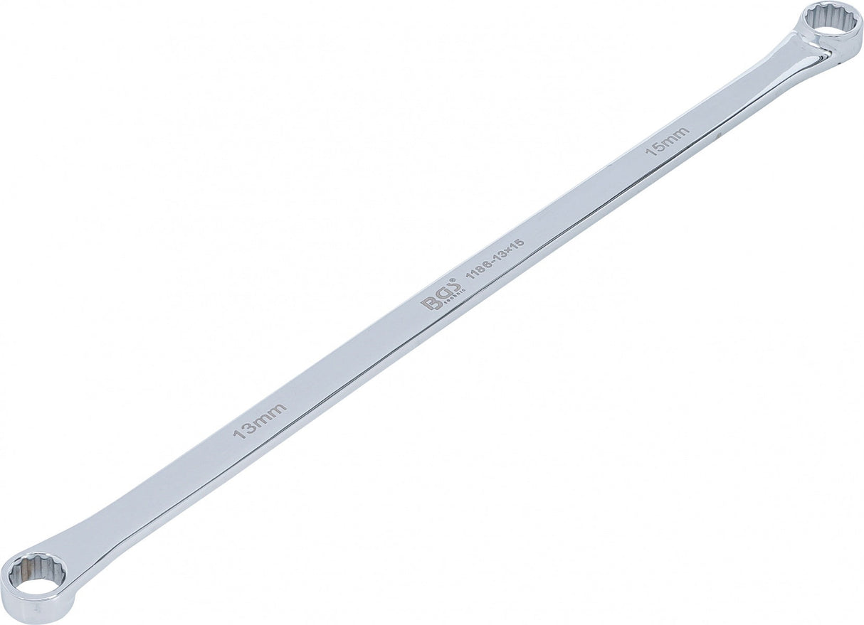 RING SPANNER LONG 13X15 MM, 370 MM LENGTH (1186-13X15)