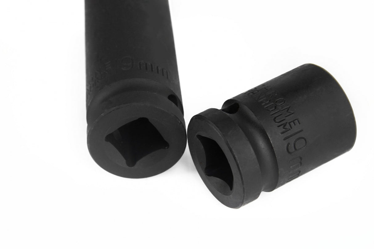 SET OF IMPACT SOCKETS LONG AND SHORT | 20 PCS. (SK1224)