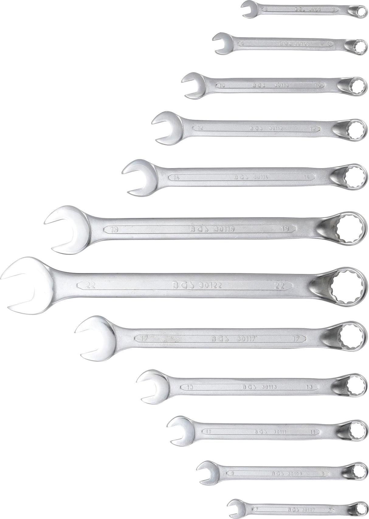 COMBINATION SPANNER SET | OFFSET | 6 - 22 MM | 12 PCS. (30301)