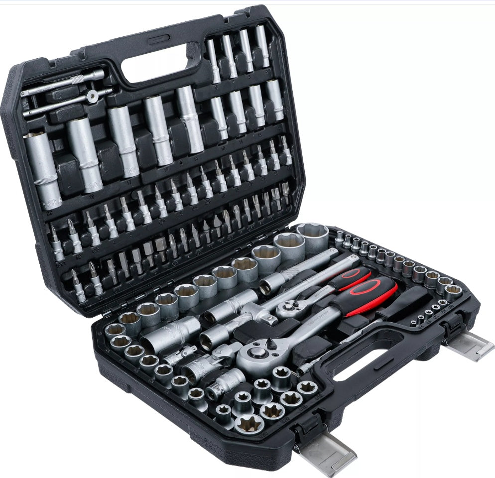 SOCKET SET | 6.3 MM (1/4") / 12.5 MM (1/2") DRIVE | 108 PCS. (2287)