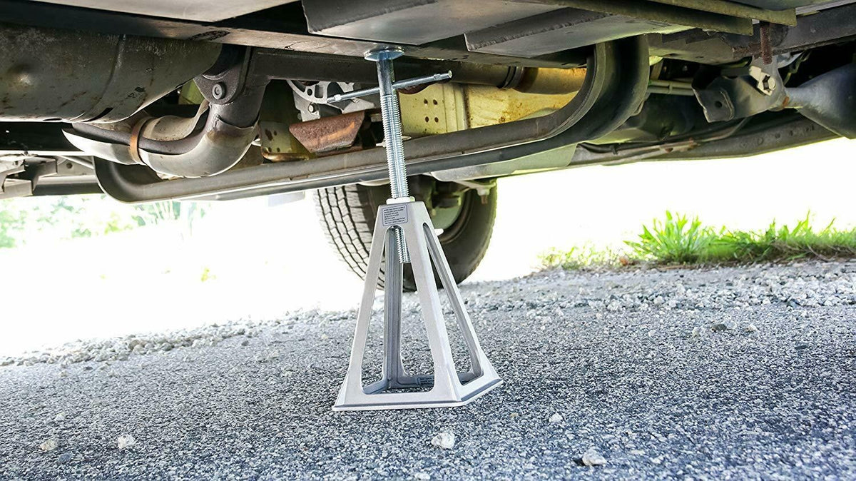 JACK STAND SET | CAST ALUMINIUM | 275 - 425 MM / 2.8 T | 4 PCS. (CAS04)
