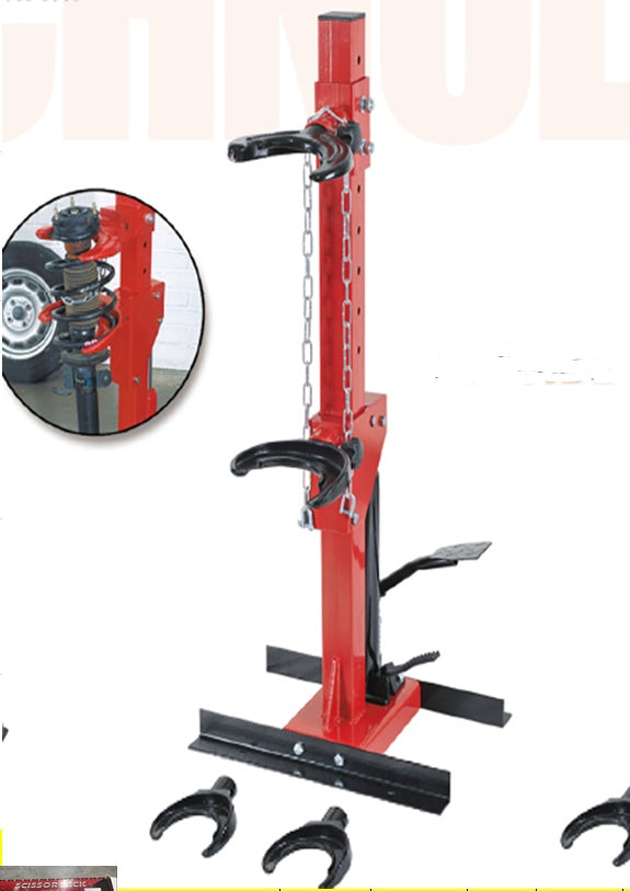 HYDRAULIC SPRING COMPRESSORS | INTERCHANGEABLE JAWS | 1000 KG | 210 - 570 MM (V819-PRO)