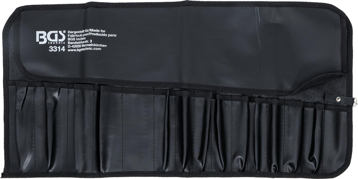 ROLL-UP BAG FOR TOOLS WITH 15 COMPARTMENTS | 660 X 320 MM | EMPTY (3314)