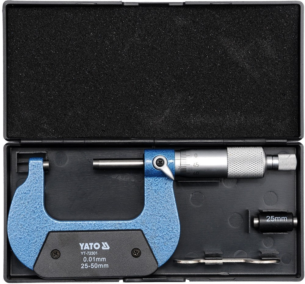 MECHANICAL MICROMETER 25-50MM/0.01MM (YT-72301)