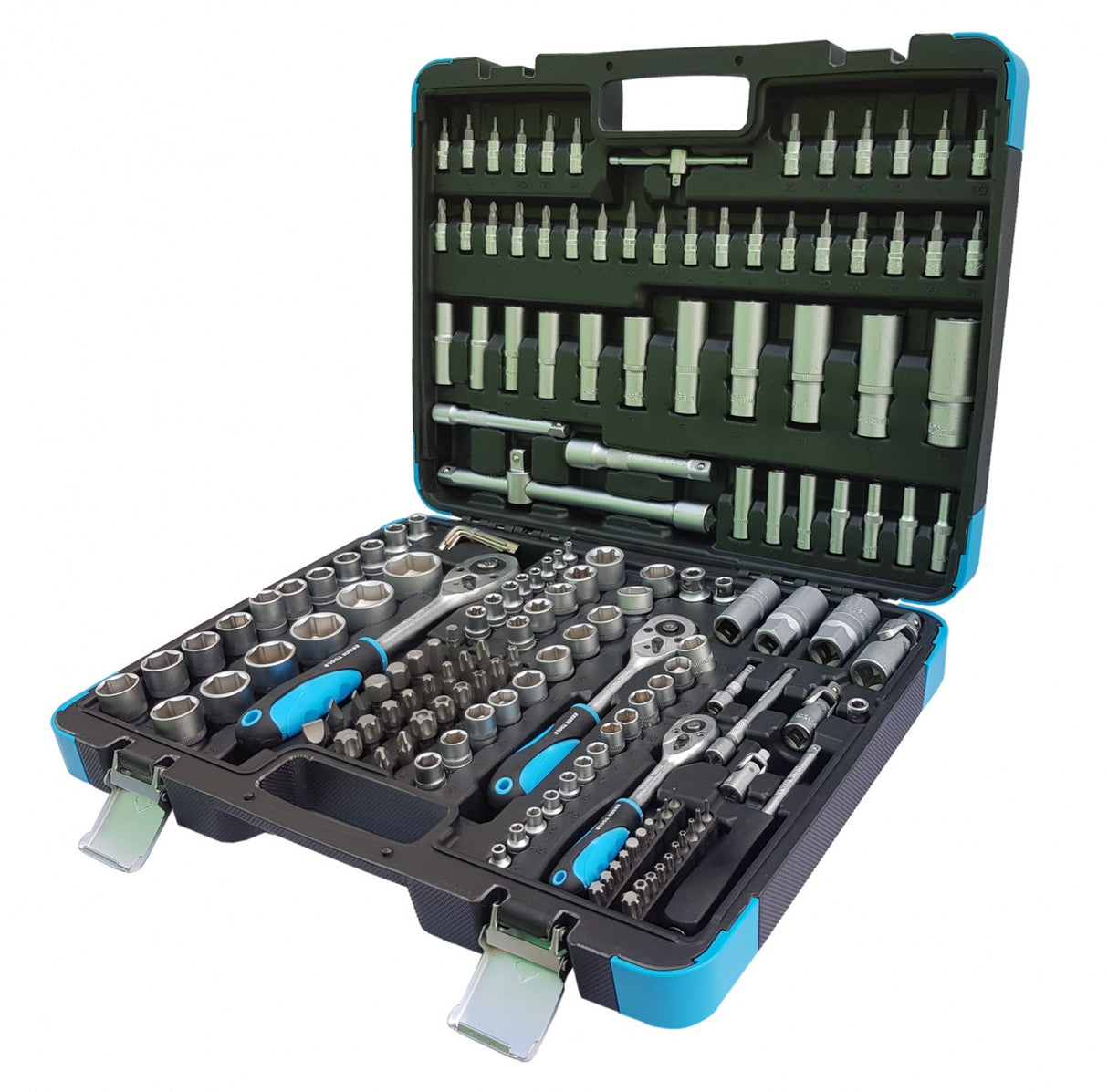TOOL SET | 6.3 MM (1/4") / 10 MM (3/8") / 12.5 MM (1/2") | 171 PCS. (ES10171)