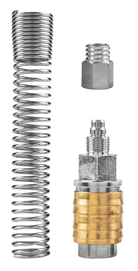 QUICK CONNECTOR FOR HOSE (SOCKET) | WITH SPRING | 8 X 12 MM (A4-8X12)