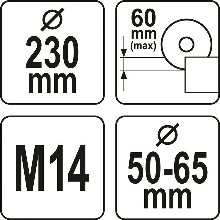 DUST GUARD FOR CUTTING 230MM (YT-82990)