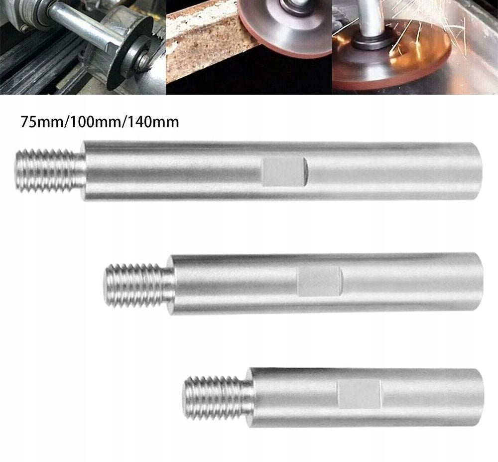 EXTENSION BAR SET FOR VELCRO PADS | 75 / 100 / 125 MM | M14 | 3 PCS. (REB3)