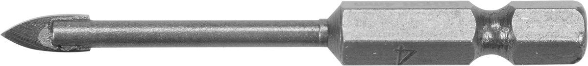 GLASS AND TILE DRILL WITH HEX SHANK 4MM (21701)
