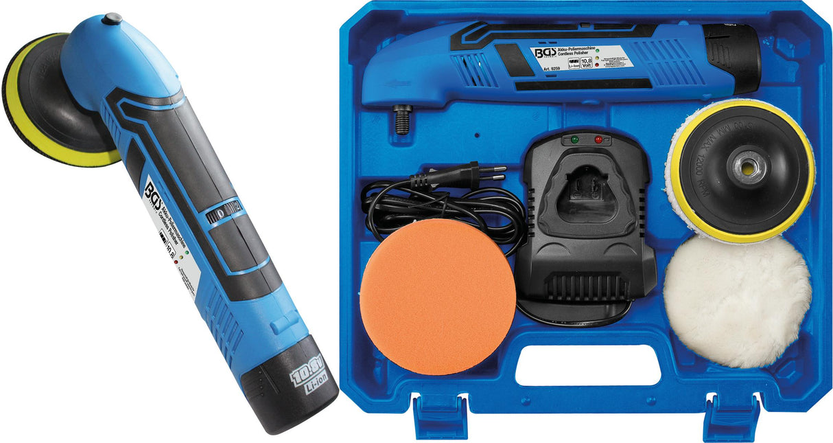 CORDLESS POLISHER | MAX. 3000 RPM | 10.8 V | 1.3 AH (9259)