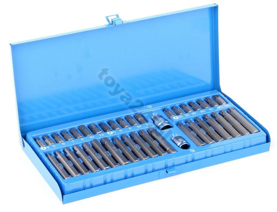SCREWDRIVER BIT HEX,TORX,SPLINE 40PCS (66400)