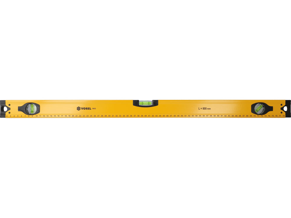ALUMINIUM SPIRIT LEVEL | 1000 MM | 3 VIALS (16434)