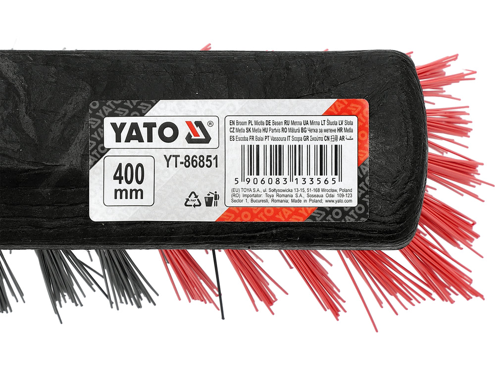 BROOM, STREET BRUSH, GARDEN L-400MM WITH HANDLE (YT-86851)