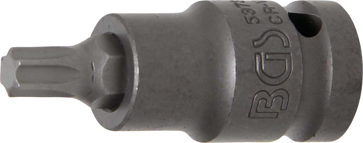 IMPACT BIT SOCKET | LENGTH 55 MM | 12.5 MM (1/2") DRIVE | T-STAR (FOR TORX) T45 (5373)