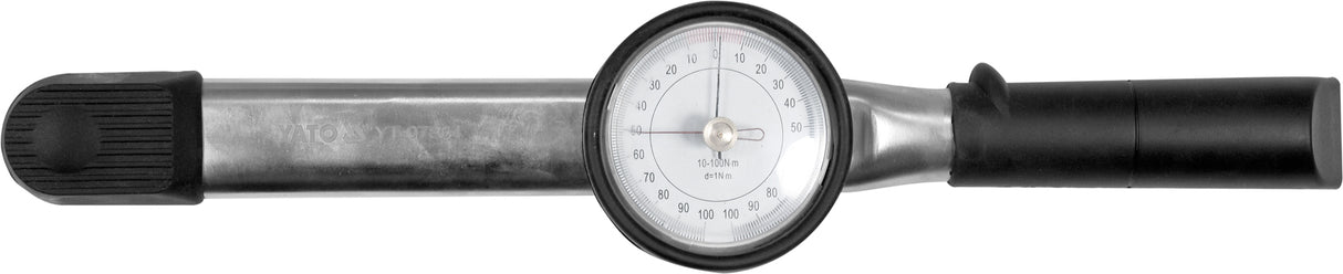 DIAL TORQUE WRENCH | WITH SCALE | 12.5 MM (1/2") | 10 - 100 NM (YT-07834)