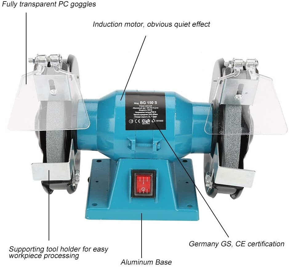 ELECTRIC GRINDER | 150X16X12.7 MM (MD3215)
