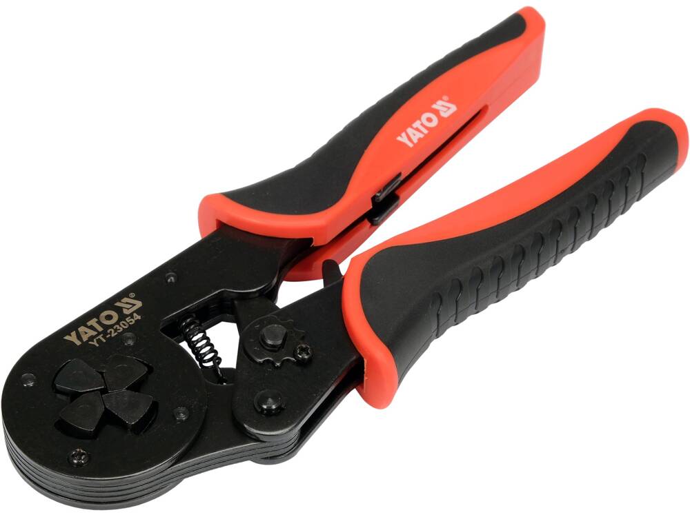 SELF ADJ. CRIMP. PLIERS FERRULES 4-16MM2 (YT-23054)