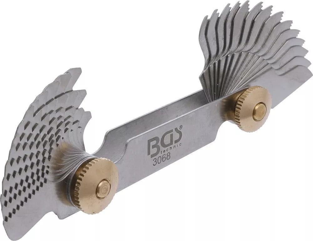 SCREWPITCH GAUGE | 28 BLADES | WHITWORTH 4G - 62G (3068)