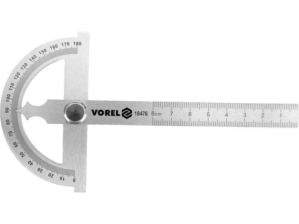 ANGLE GAUGE STAINLESS STEEL | 80 × 120 MM (18476)