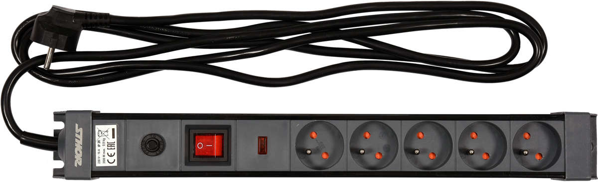 SURGE PROTECTOR POWER STRIP W.G. 5S 3M (72370)