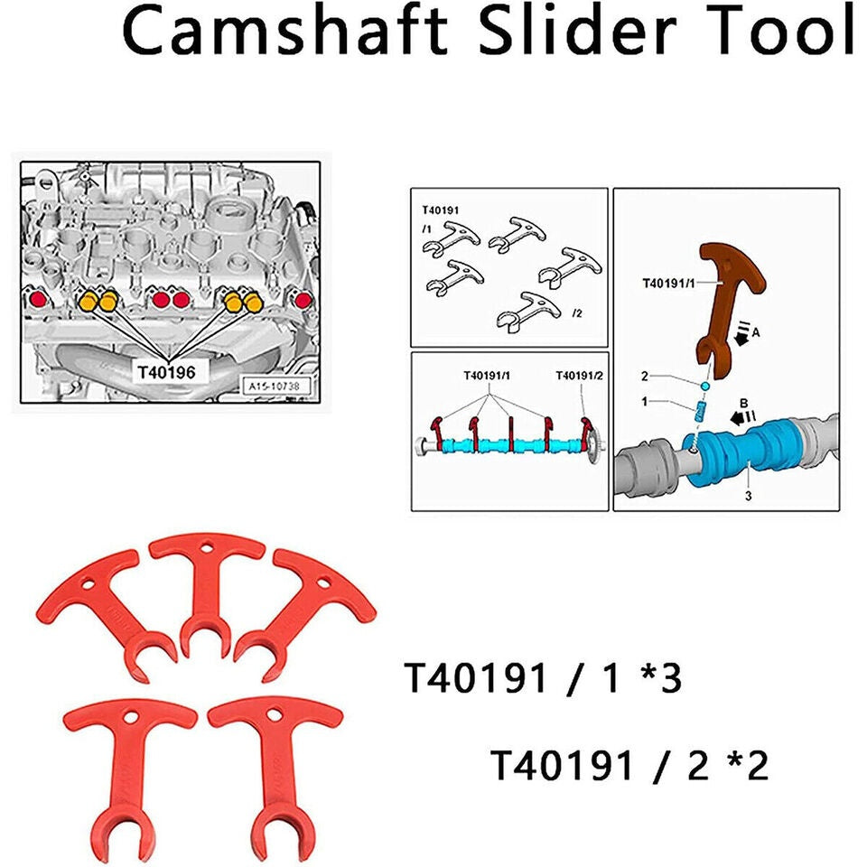 ENGINE LOCKING TOOL SET | VAG 1.8L, 2.0L FSI, TSI, TFSI (MT2ST)