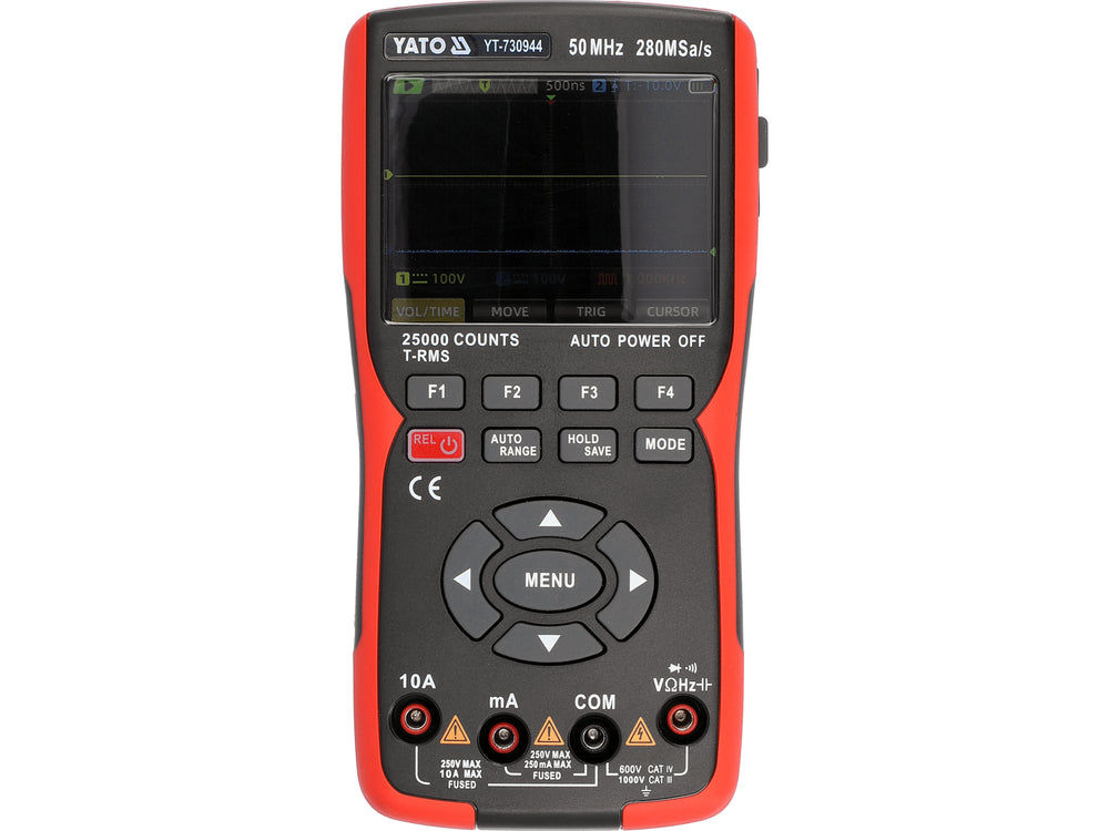 3 IN 1 OSCILOSCOPE, MULTIMETER, GENERATOR 280MSA/A 50MHZ (YT-730944)