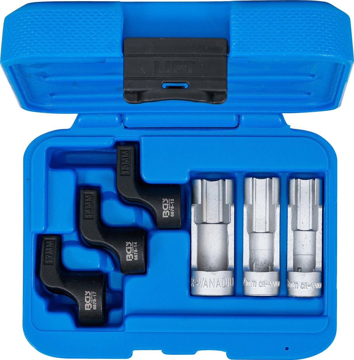 EXHAUST GAS TEMPERATURE SENSOR SPECIAL SOCKET SET (EGT / NOX) | 6 PCS. (6678)