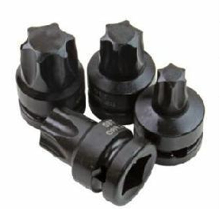 IMPACT BIT SET | 12.5 MM (1/2") | T-STAR (TORX) T55 - T100 | 6 PCS. (S1106)