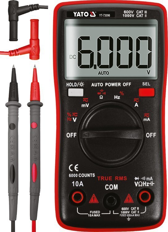 DIGITAL MULTIMETER TRUE RMS (YT-73096)