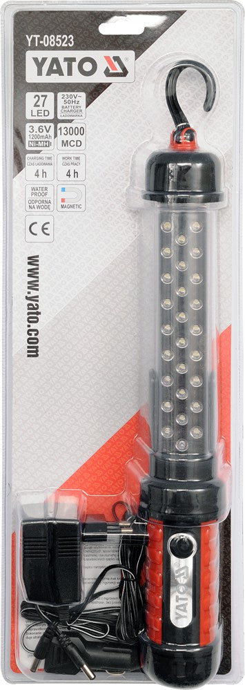 WORK LAMP RECHARGEABLE | 27 LED (YT-08523)