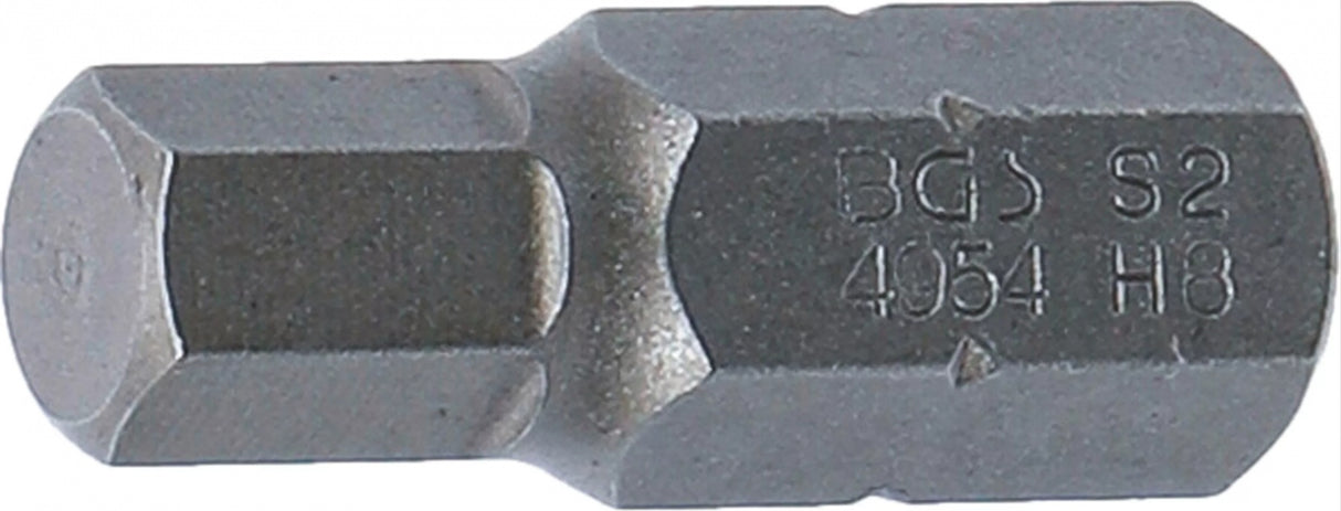 BIT | LENGTH 30 MM | 10 MM (3/8") DRIVE | INTERNAL HEXAGON 8 MM (4954)