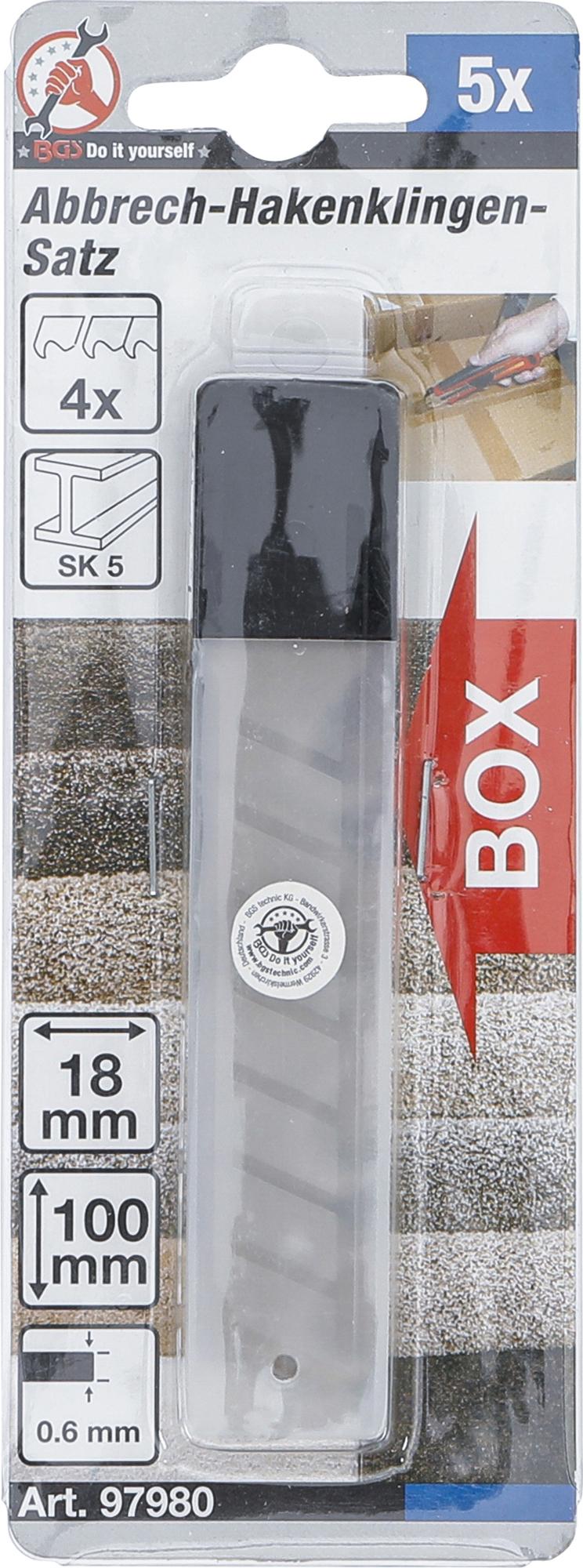 SNAP-OFF HOOK BLADE SET | 5 PCS. (97980)