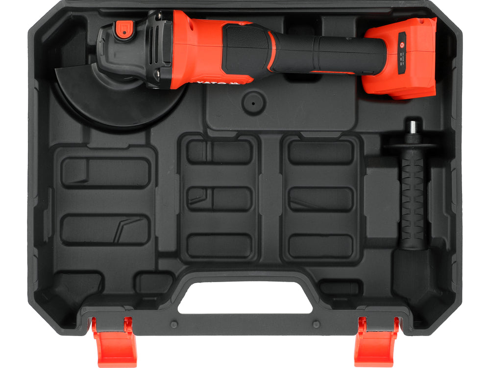 CORDLESS ANGLE GRINDER | SOFT START | 18V | 125 MM | WITHOUT BATTERIES (YT-828256)