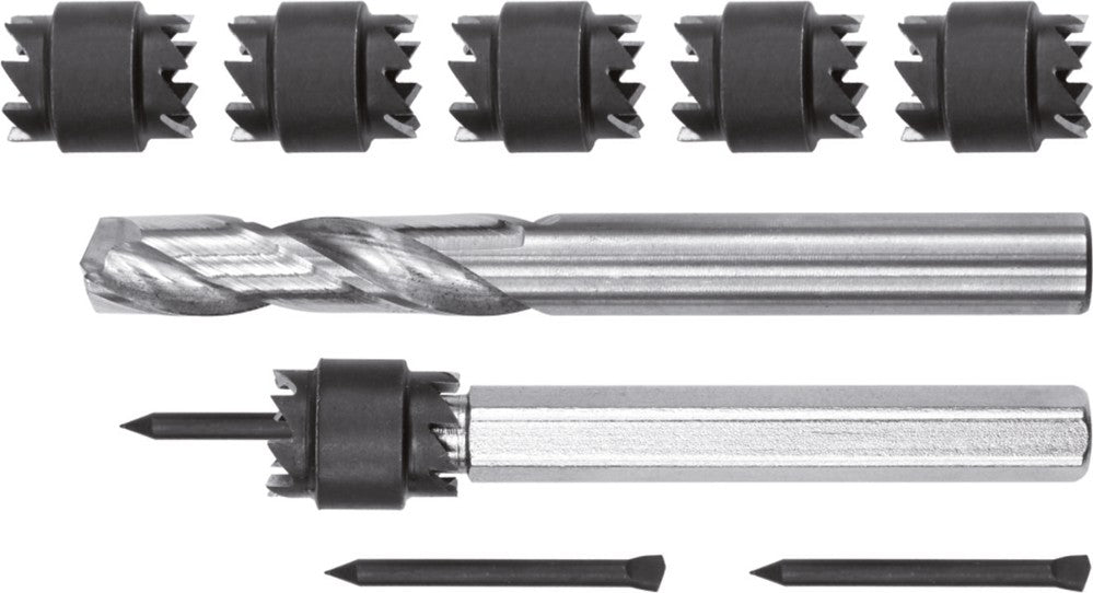SPOT WELD CUTTER DRILL BIT SET 9 PCS (YT-28920)