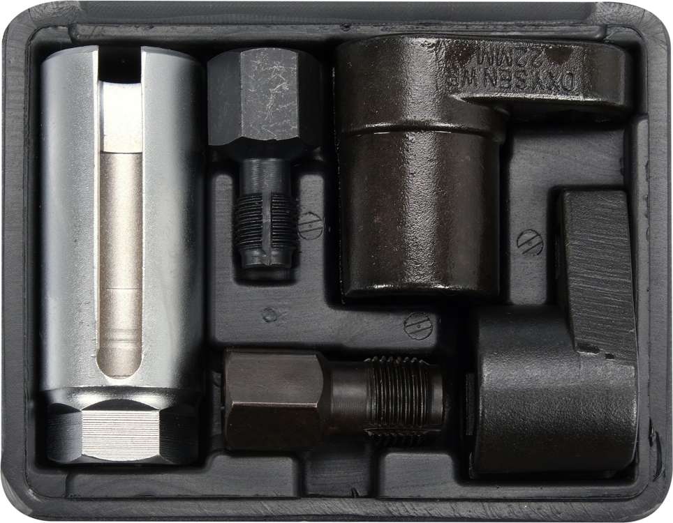 OXYGEN SENSOR SOCKET & THREAD CHASER SET (YT-17510)