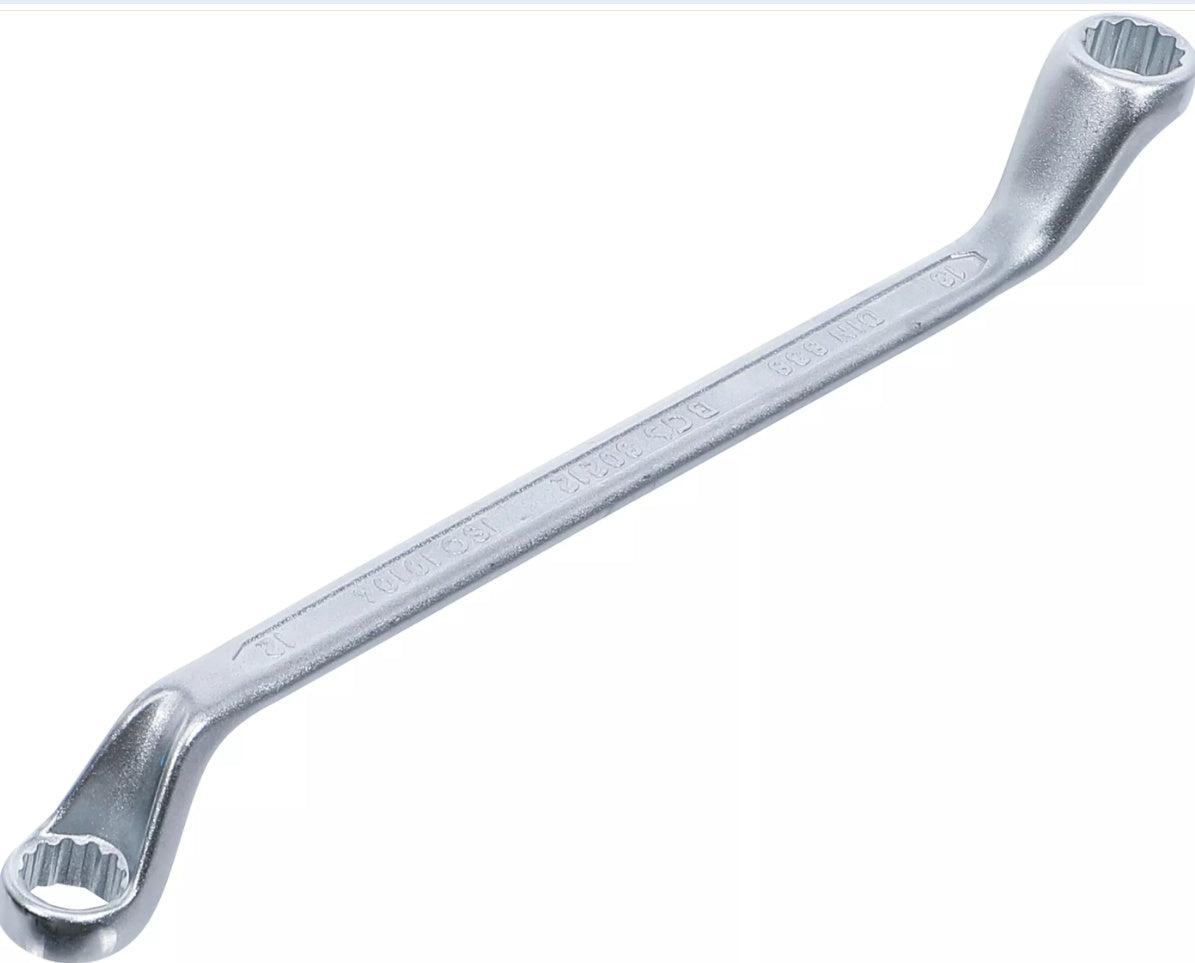 DOUBLE RING SPANNER | DEEP OFFSET ENDS | 12 X 13 MM (30212)