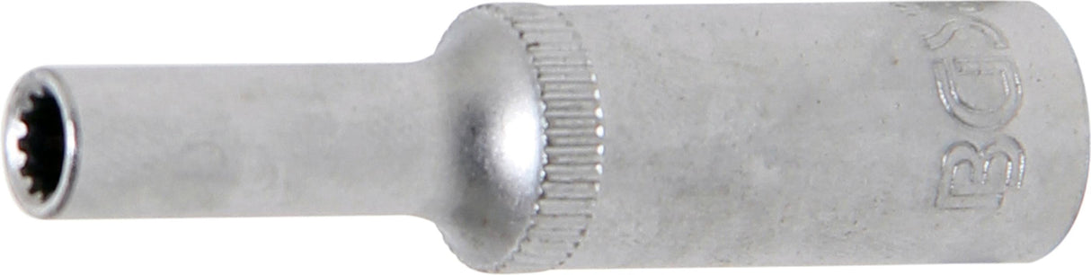 SOCKET, GEAR LOCK, DEEP | 6.3 MM (1/4") DRIVE | 4 MM (10154)
