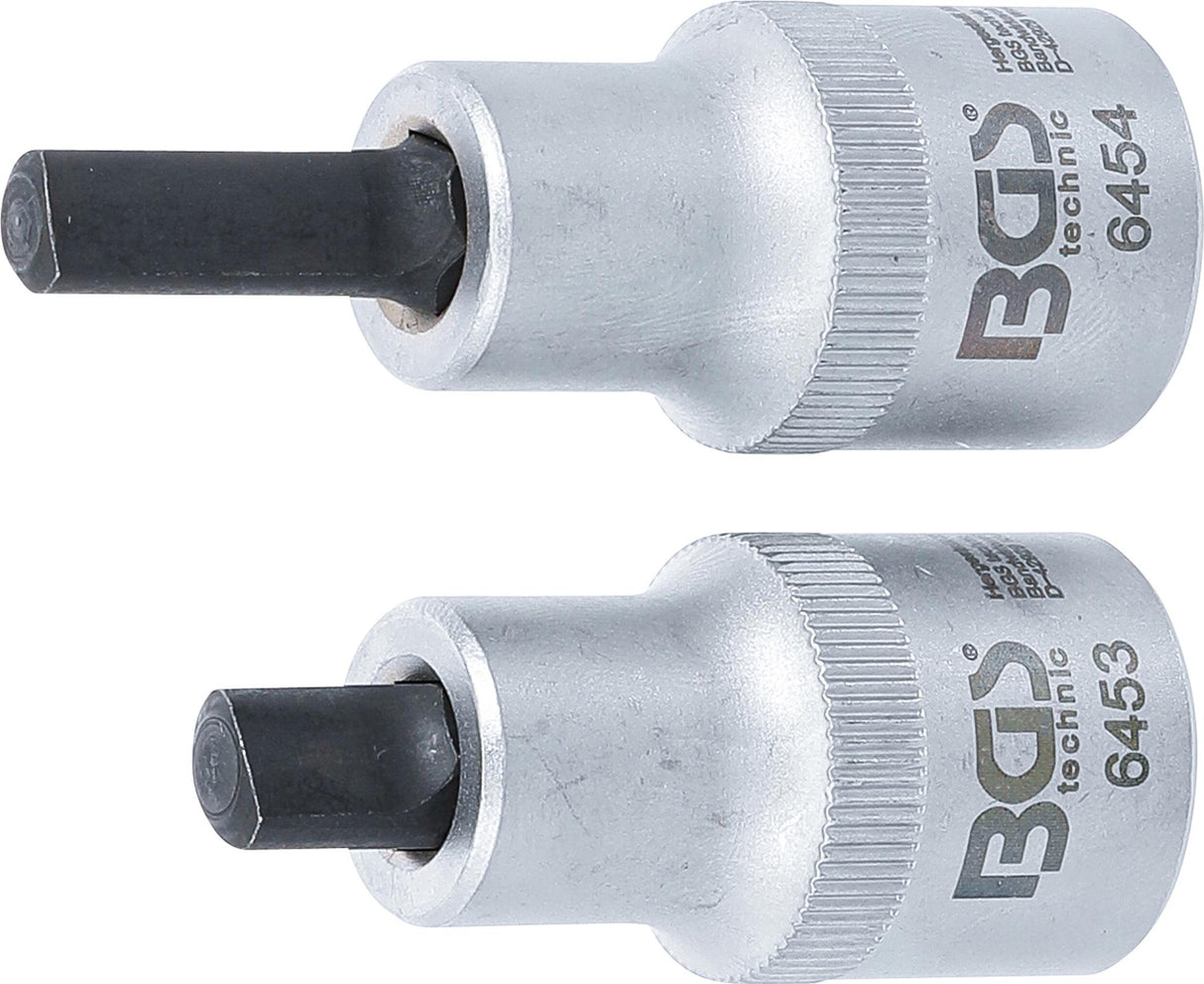 SPREADER SOCKET SET FOR SPRING STRUT CLAMPS | 12.5 MM (1/2") DRIVE | 5 X 7 MM + 5.5 X 8.2 MM | 2 PCS. (6455)