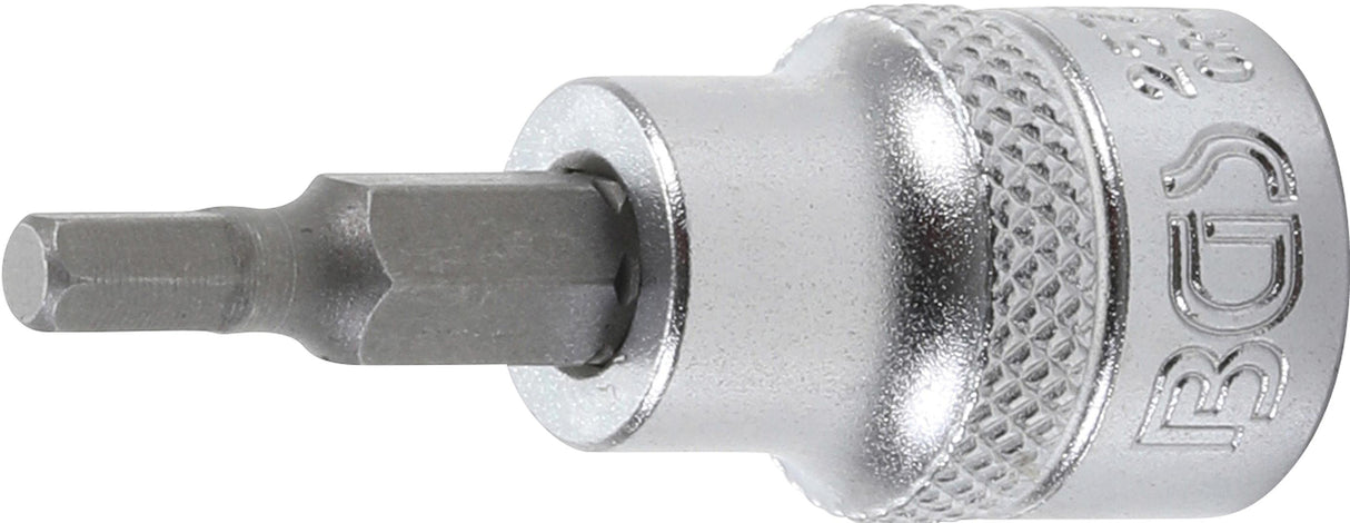 BIT SOCKET | 10 MM (3/8") DRIVE | INTERNAL HEXAGON 4 MM (2577)