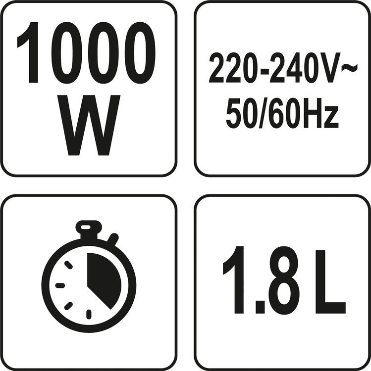 COFFEE MAKER | WITH TIMER | 1000W (68500)