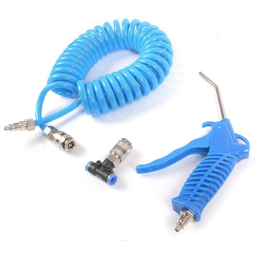 BLOW GUN | WITH SPIRAL HOSE 4X6 MM | PU (SK98210A)