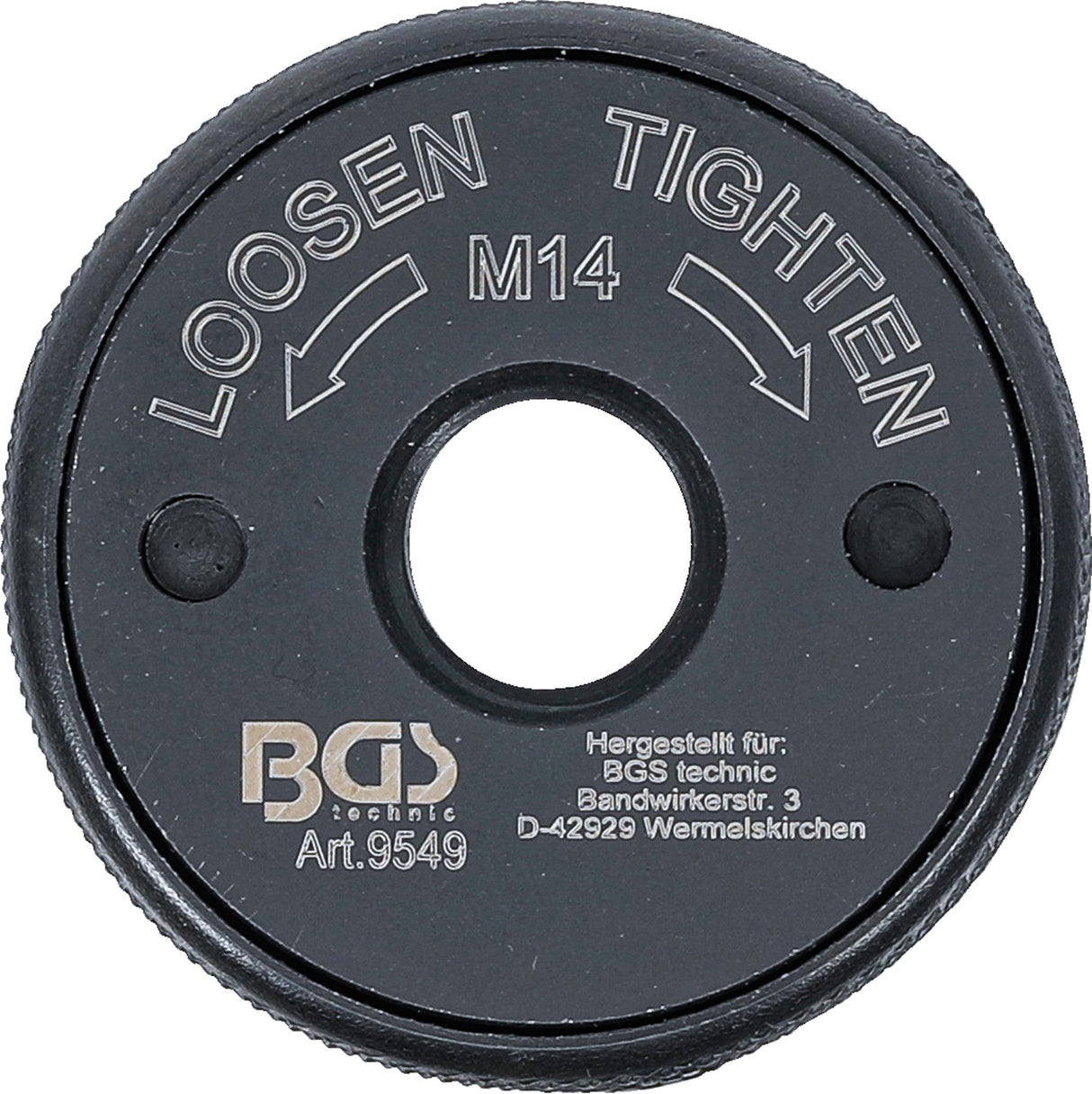 QUICK RELEASE NUT | FOR ANGLE GRINDER | M14 (9549)