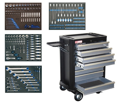 TOOL CABINET | 8 DRAWERS | WITH 293 TOOLS (4090)