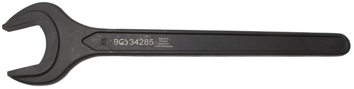 SINGLE OPEN END SPANNER | DIN 894 | 85 MM (34285)