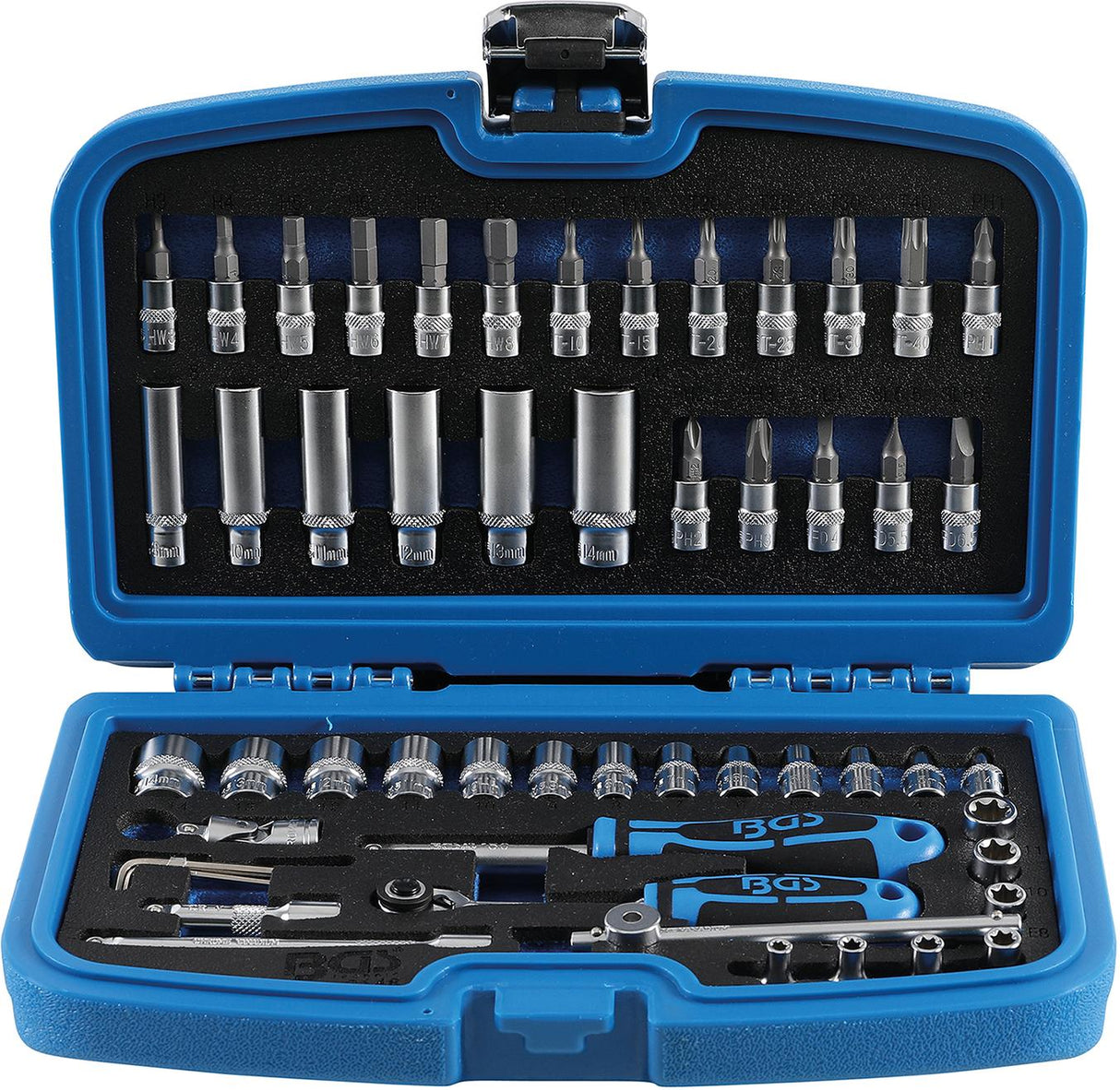 SOCKET SET | 6.3 MM (1/4") DRIVE | 53 PCS. (2148)