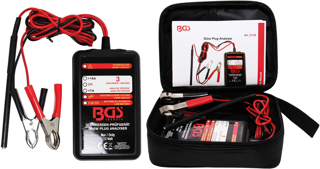 GLOW PLUG ANALYSER | 12 V (2178)