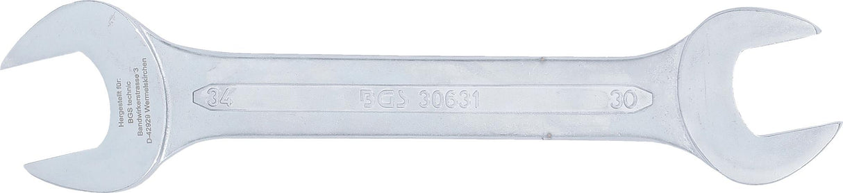 DOUBLE OPEN END SPANNER | 30X34 MM (30631)