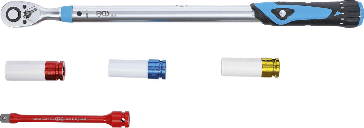 TORQUE WRENCH SET | 12.5 MM (1/2") | 40 - 200 NM (2818)