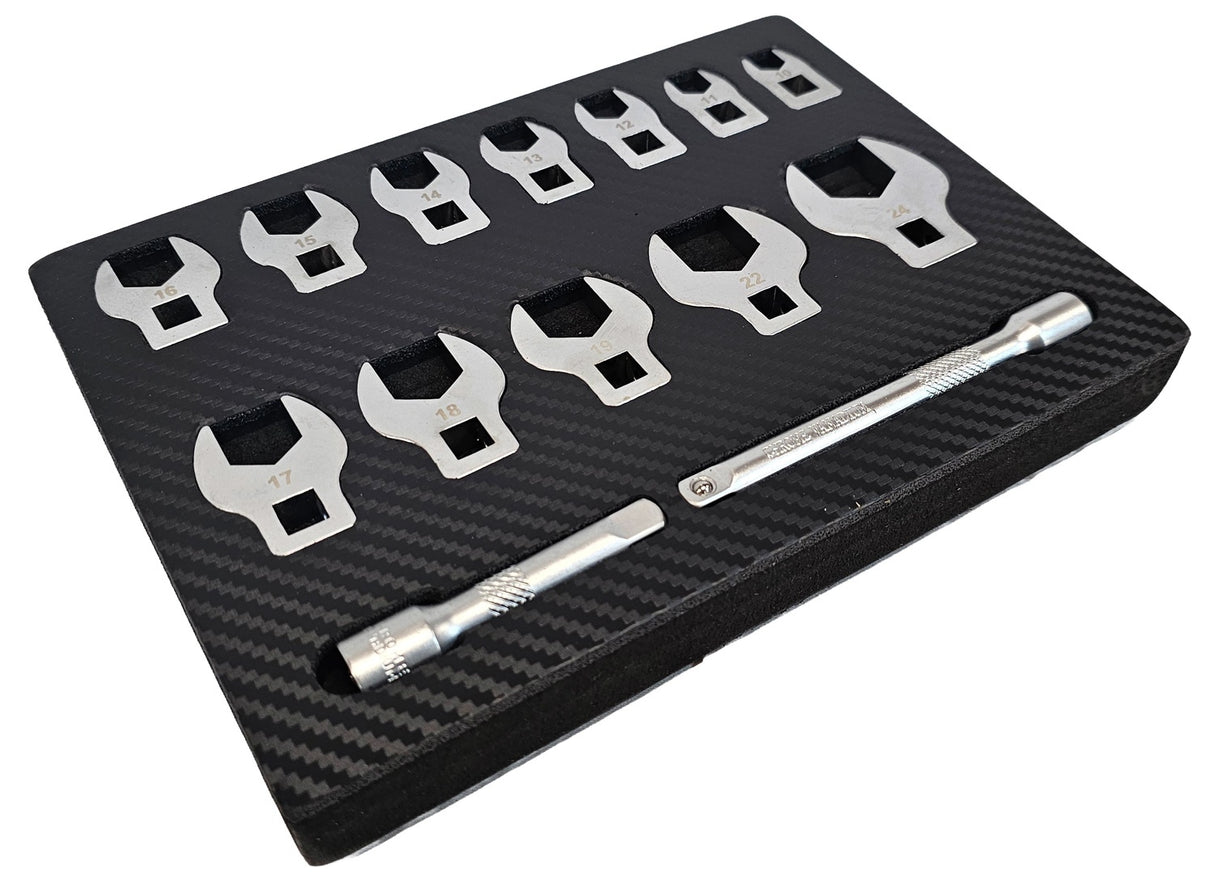 SIDE WRENCH SET | 10 MM (3/8") | 10 - 24 MM | 14 PCS. (SK82914S)