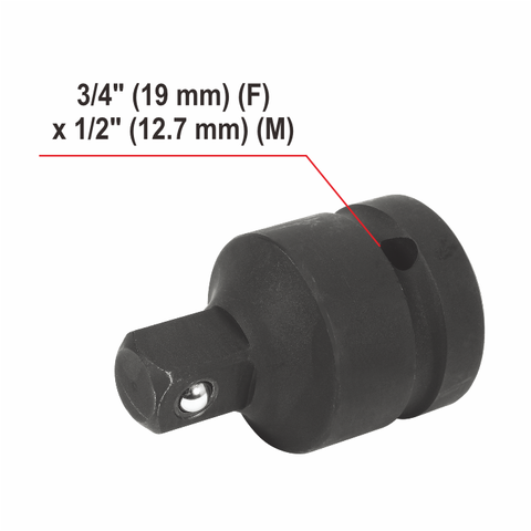 IMPACT WRENCH 18V 3/4'' 2400NM - 6AH (YT-828073)